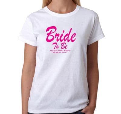 Bride To Be Hen T-shirt