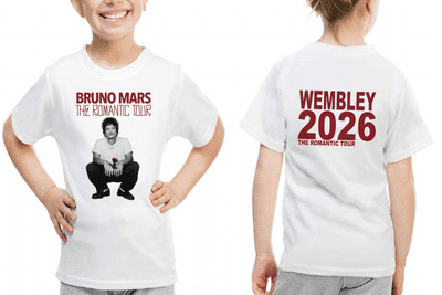 Bruno Mars The Romantic Tour 2026 T-Shirt
