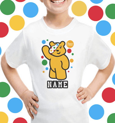 CHILDREN IN NEED Pudsey T-shirt