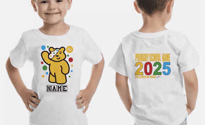 Children In Need School T-shirt