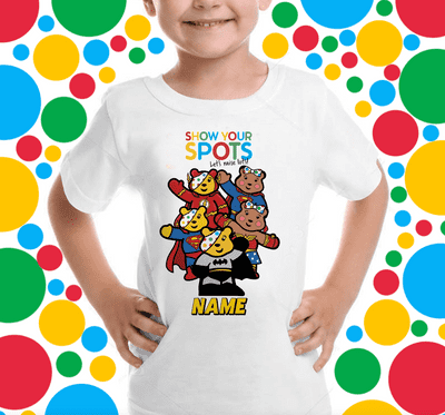 Children in Need Superhero T-shirt