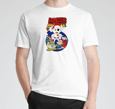 Danger Mouse Santa Xmas T-shirt