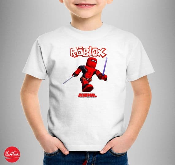 Deadpool Roblox Kids T-shirt