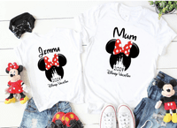 Disney Family Holiday T‑Shirts UK | Personalized Disney Vacation Tees – Tees4Geeks