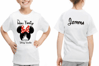 Disney Family Holiday T‑Shirts UK | Personalized Disney Vacation Tees – Tees4Geeks
