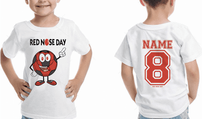 Football Mascot Comic Relief Tee
