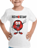 Football Mascot Red Nose Day Tee 2026 – Comic Relief Charity T-Shirt | Tees4Geeks