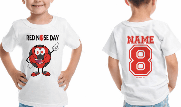 Football Mascot Comic Relief Tee