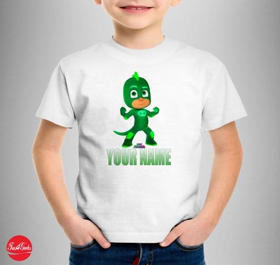 Gekko PJ Mask Personalised T-shirt