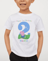 George Pig Birthday T-Shirt