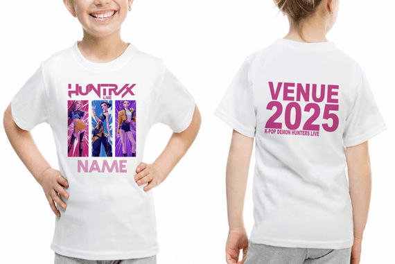 KPop Demon Hunters Tour Gig T-Shirt