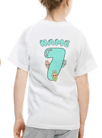 Labubu Birthday Happy Birthday Girl T‑Shirt UK | Fun Girls Birthday Tee – Tees4Geeks