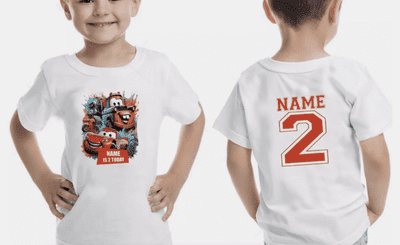 Lightning McQueen Birthday Tee