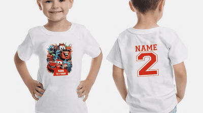 Lightning McQueen Birthday Tee