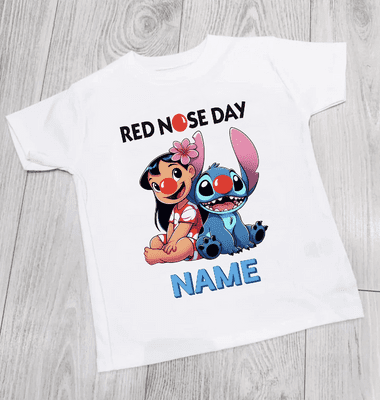 Lilo & Stitch Red Nose Day Top