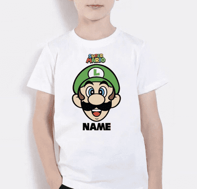 Luigi Face T-shirt