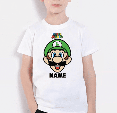 Luigi Face T-shirt