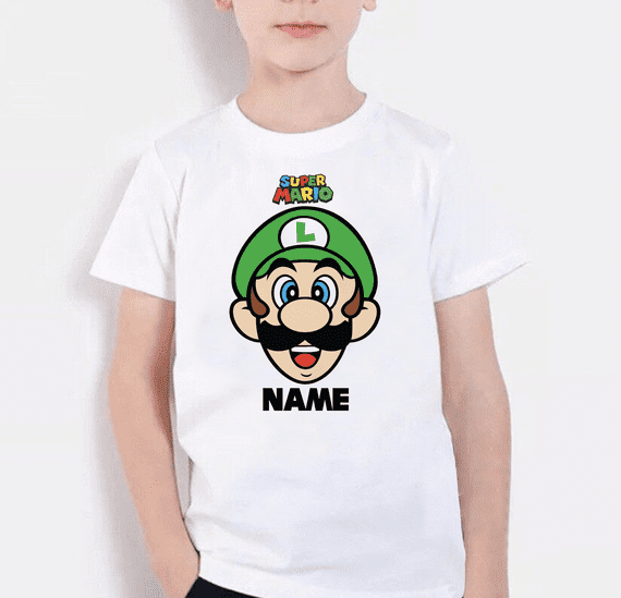 Luigi Face T-shirt