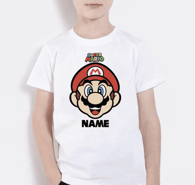 Mario Face T-shirt