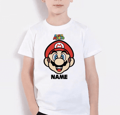 Mario Face T-shirt