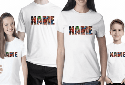 Marvel Personalised Logo T-shirt