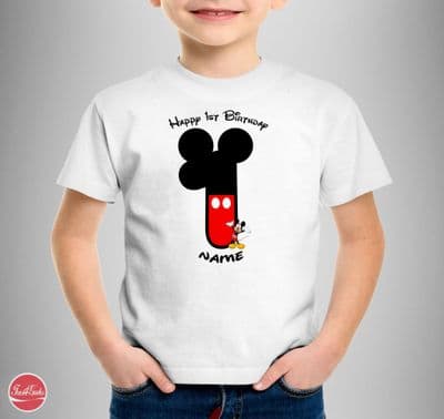Mickey Disney Birthday T-Shirt