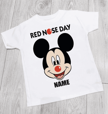 Mickey Red Nose Day Tee
