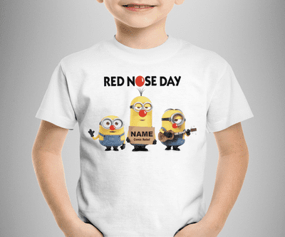 Minions Red Nose Day Top