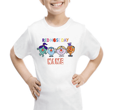 Mr Men  Red Nose Day Tee
