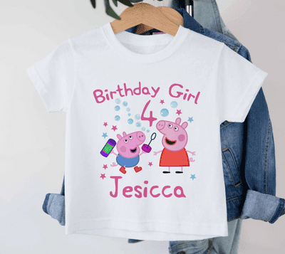 Peppa Pig Birthday Top
