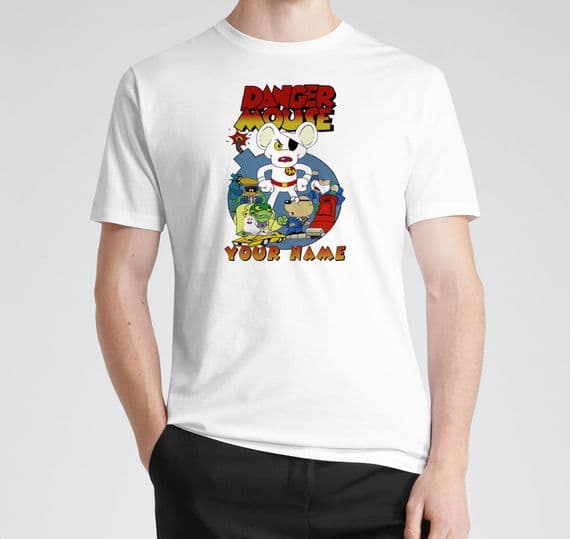 Personalised Danger Mouse Tee