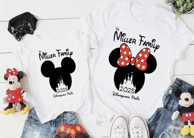 Personalised Disneyland T-shirts