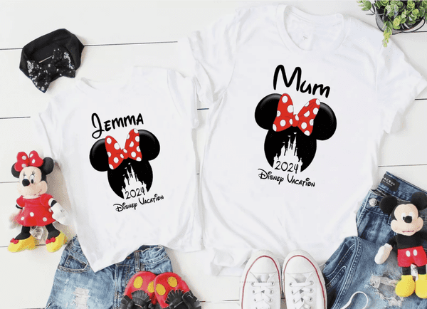 Personalised Disneyland T-shirts