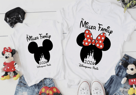 Personalised Disneyland Disney Family Holiday T‑Shirts UK | Personalized Disney Vacation Tees – Tees4Geeks
