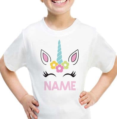 Personalised kids unicorn