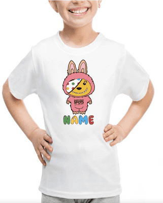 Pink Labubu Children In Need T-shirt