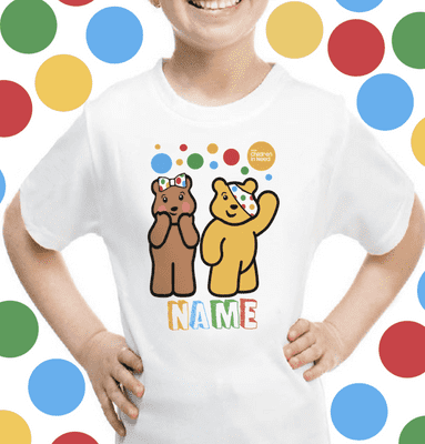 Pudsey & Blush Bear Children In Need Top