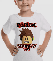 Roblox Birthday Graphic Tee for Gamers | Fun Party Shirt made in UK Tees4geeks