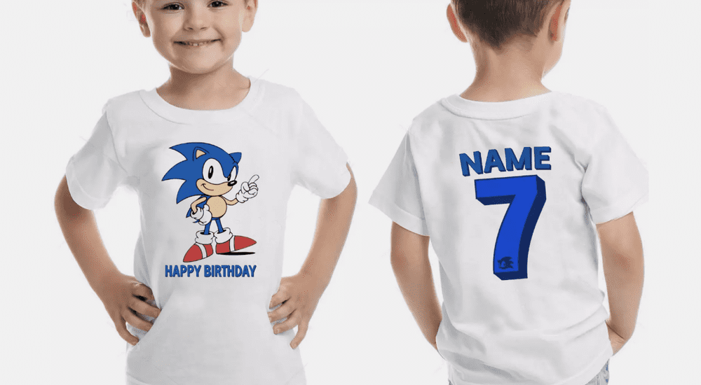 T-Shirt 30e Anniversaire Sonic The Hedgehog - Hommage Au Hérisson Légendaire