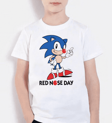 Sonic  Red Nose Day Tee