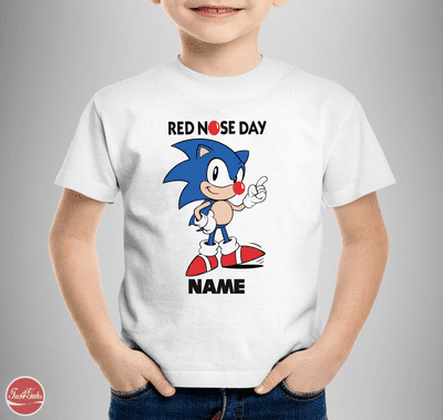 Sonic Red Nose Day Tee