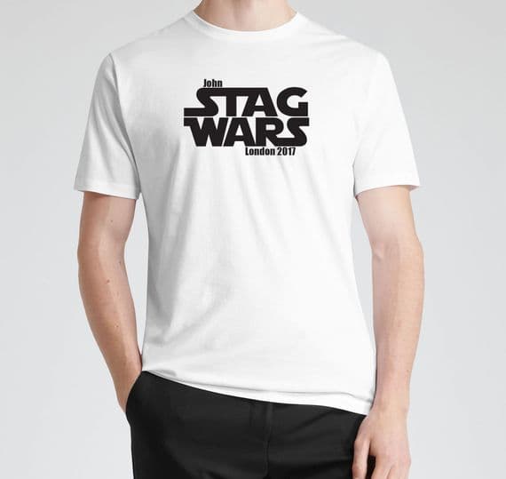 Stag Wars stag do  T-shirt