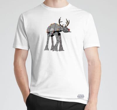Star Wars ATAT Merry Xmas T-shirt