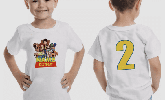 Toy Story Birthday T‑Shirt UK | Fun Boys Girls Birthday Tee – Tees4Geeks