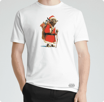 Yoda Santa Christmas T-Shirt