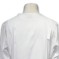 Grenouille Ladies Bright White Rayon 3/4 Sleeve Blouse