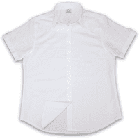 Grenouille Ladies Cap Sleeve White Stripe Seersucker Shirt