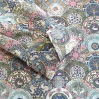 Grenouille Ladies Long Sleeve Art Nouveau Style Print Cotton Shirt