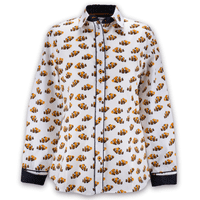 Grenouille Ladies Long Sleeve Clown Fish Print Shirt