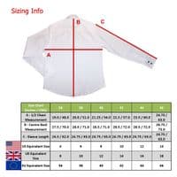 Grenouille Ladies Long Sleeve Plain Navy Bamboo Silk Blouse with White Lace Detail